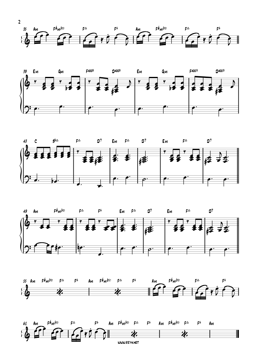 Here we go - Punch-Drunk Love soundtrack by Jon Brion -sheet music