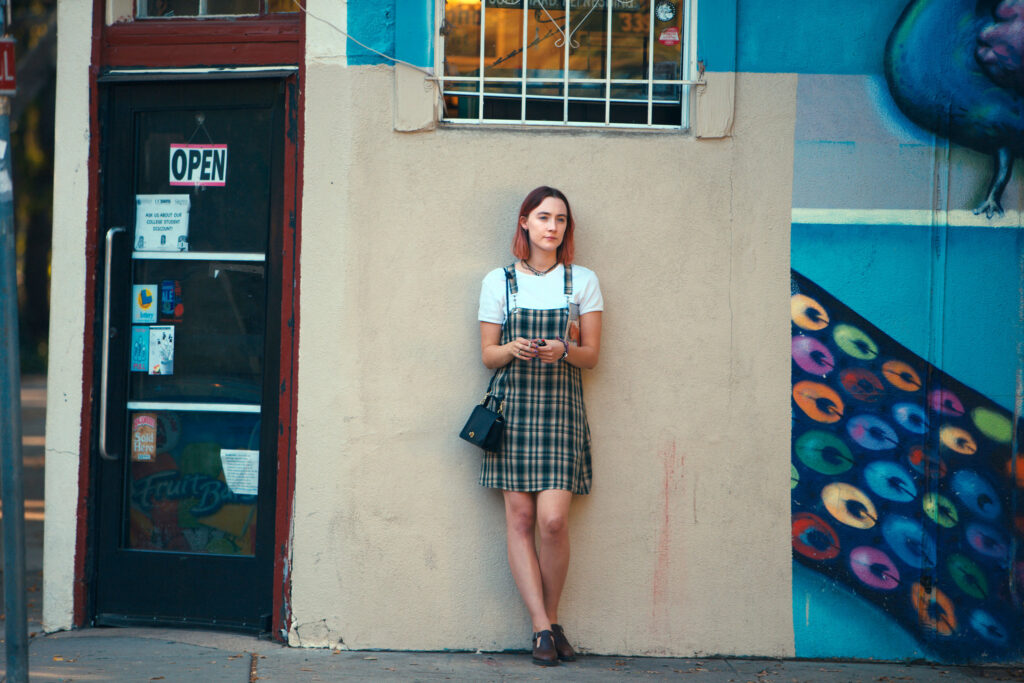 Still from Lady Bird, the 2017 Greta Gerwig film scored by Jon Brion