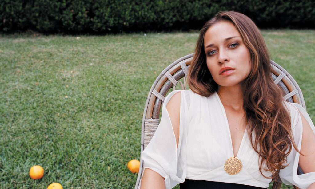 Fiona Apple during the Extraordinary Machine album photo shoot, the record Jon Brion co-produced